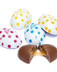 Palmer Foiled Chocolate Polka Dot Easter Eggs: 4LB Bag