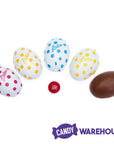 Palmer Foiled Chocolate Polka Dot Easter Eggs: 4LB Bag