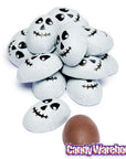 Palmer Foiled Double Crisp Chocolate Skulls: 4LB Bag