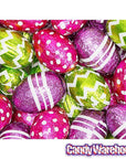 Palmer Foiled Hollow Chocolate Easter Eggs: 4LB Bag - Candy Warehouse