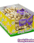 Palmer Gold Foiled Chocolate Eggs in Mesh Bags: 18-Piece Box - Candy Warehouse