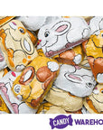 Palmer Hoppy Bunnies Foiled Milk Chocolate Easter Candy: 4LB Bag - Candy Warehouse