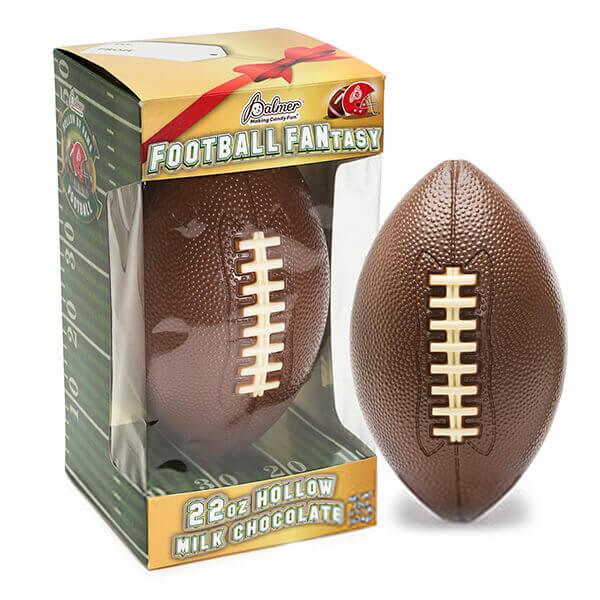 Palmer Life-Size Milk Chocolate Football in Gift Box - Candy Warehouse