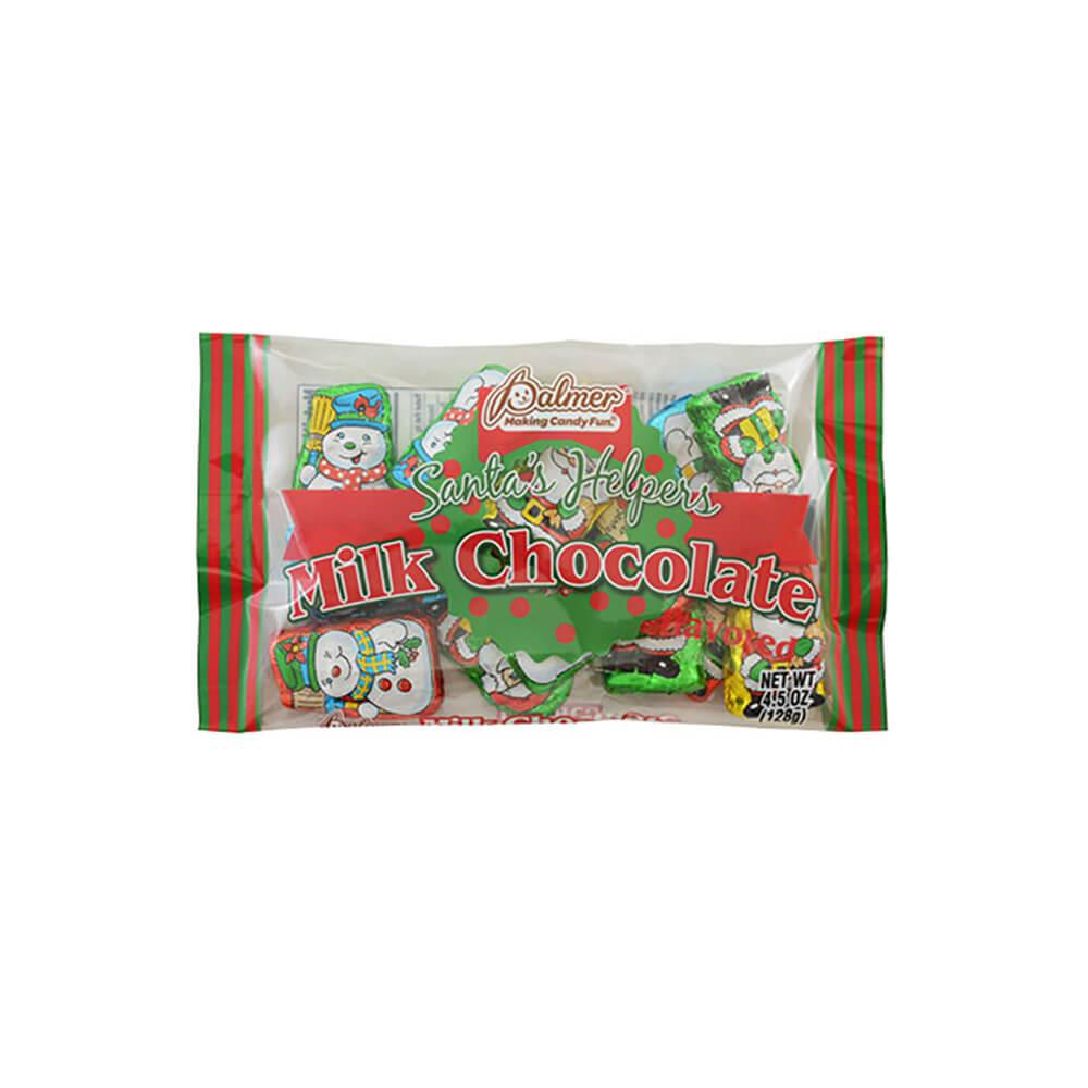 Palmer Milk Chocolate Santa&#39;s Helpers: 4.5-Ounce Bag