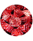 Palmer Red Foiled Peanut Butter Cups: 4LB Bag