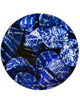 Palmer Royal Blue Foiled Peanut Butter Cups: 4LB Bag