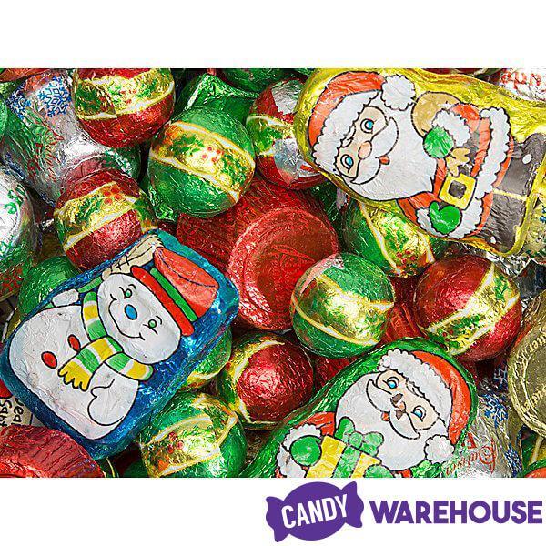 Palmer Santa&#39;s Merry Mix of Chocolate Candy: 2.75LB Bag - Candy Warehouse