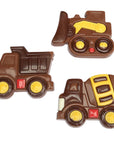 Palmer Tuff Trucks Chocolate Candy Construction Trucks Packs: 18-Piece Box