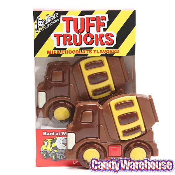 Palmer Tuff Trucks Chocolate Candy Construction Trucks Packs: 18-Piece Box - Candy Warehouse