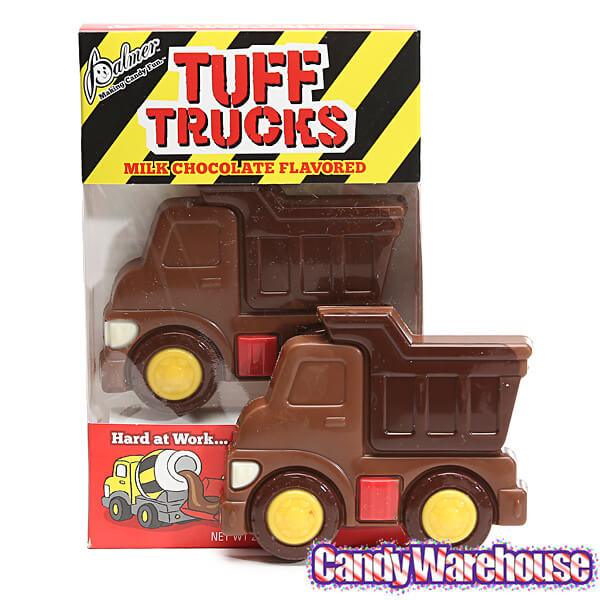 Palmer Tuff Trucks Chocolate Candy Construction Trucks Packs: 18-Piece Box - Candy Warehouse