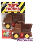 Palmer Tuff Trucks Chocolate Candy Construction Trucks Packs: 18-Piece Box