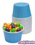 Paper 4-Ounce Candy Cups - Baby Blue: 25-Piece Pack