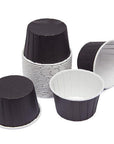 Paper 4-Ounce Candy Cups - Black: 25-Piece Pack