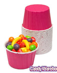 Paper 4-Ounce Candy Cups - Hot Pink: 25-Piece Pack