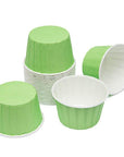 Paper 4-Ounce Candy Cups - Light Green: 25-Piece Pack