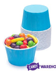 Paper 4-Ounce Candy Cups - Royal Blue: 25-Piece Pack - Candy Warehouse