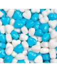 Pastel Blue & White Candy Hearts: 10-Ounce Bag - Candy Warehouse