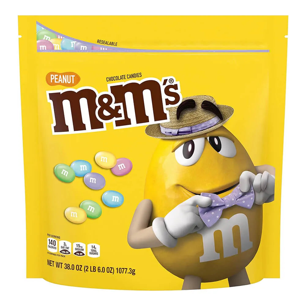 Pastel M&M's Candy - Peanut: 38-Ounce Bag – Candy Warehouse