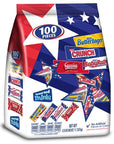 Patriotic Nestle Assorted Miniatures Candy Bars: 100-Piece Bag