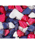 Patriotic USA Chocolate Rocks Candy: 1LB Bag - Candy Warehouse