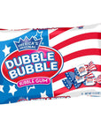 Patriotic USA Flag Wrapped Dubble Bubble Bubblegum: 11.5-Ounce Bag - Candy Warehouse