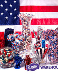 Patriotic USA Flag Wrapped Dubble Bubble Bubblegum: 11.5-Ounce Bag - Candy Warehouse