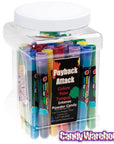 Payback Attack Sour Powder Candy Test Tubes: 35-Piece Tub - Candy Warehouse