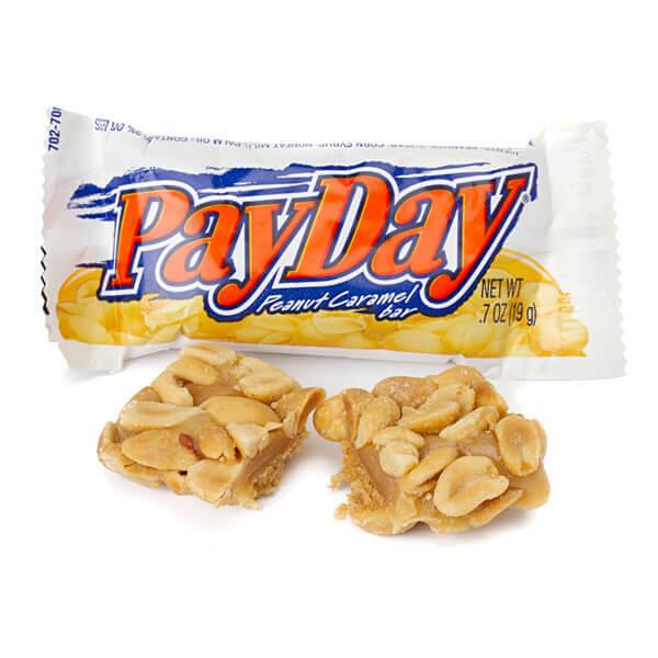 PayDay Snack Size Candy Bars: 192-Piece Case - Candy Warehouse