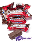 Peanut Chews Mini Size Candy Bars - Original Dark: 100-Piece Box - Candy Warehouse