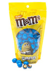 Peanut M&M's Milk Chocolate Candy - Blue: 10-Ounce Bag - Candy Warehouse