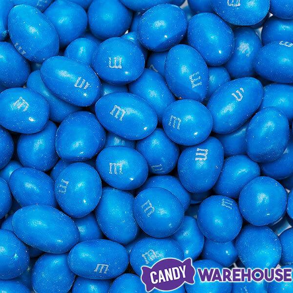 Peanut M&amp;M&#39;s Milk Chocolate Candy - Blue: 10-Ounce Bag - Candy Warehouse