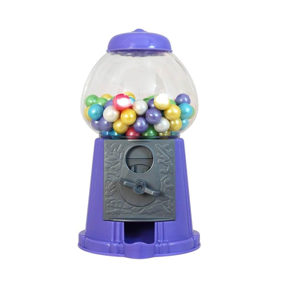 Pearlee 8.5-Inch Gumball Machine with Gumballs: 3-Piece Set - Candy Warehouse