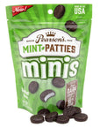 Pearson's Mint Chocolate Mini Patties: 8-Ounce Bag - Candy Warehouse