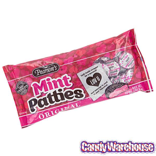 Pearson's Valentine's Mint Patties Candy: 35-Piece Bag - Candy Warehouse