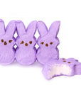 Peeps Marshmallow Candy Bunnies - Lavender: 8-Piece Pack - Candy Warehouse