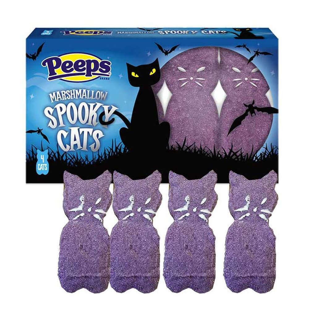 Peeps Marshmallow Cats: 4-Piece Pack - Candy Warehouse