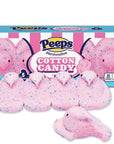 Peeps Marshmallow Chicks Candy - Cotton Candy: 5-Piece Pack