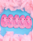 Peeps Marshmallow Chicks Candy - Cotton Candy: 5-Piece Pack