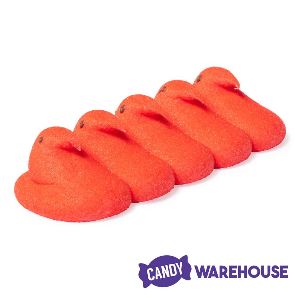 Peeps Marshmallow Chicks Candy - Hot Tamales: 5-Piece Pack - Candy Warehouse