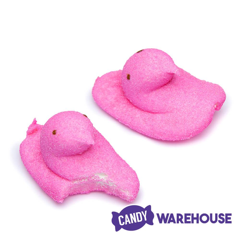 Peeps Marshmallow Chicks Candy - Pink: 5-Piece Pack - Candy Warehouse