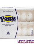 Peeps Marshmallow Chicks Candy - White: 10-Piece Pack