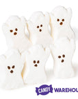 Peeps Marshmallow Halloween Candy Packs - Ghosts: 12-Piece Case