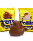 Peeps Milk Chocolate Covered Marshmallow Chicks: 24-Piece Box