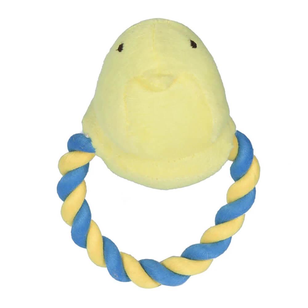 Peeps Yellow Chick Rope Pull Toy - Candy Warehouse