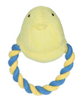 Peeps Yellow Chick Rope Pull Toy