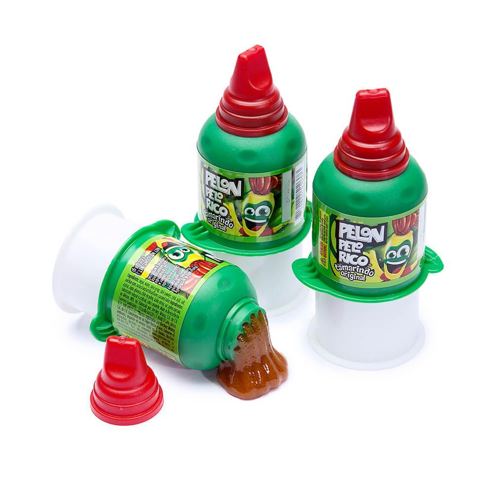 Pelon Pelo Rico Tamarind Candy Dispensers: 36-Piece Display - Candy Warehouse