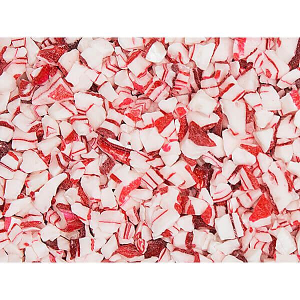 Peppermint Crumble Crushed Hard Candy - Red and White: 2LB Bag - Candy Warehouse