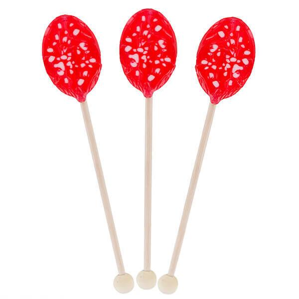 Peppermint Hard Candy Spoons: 20-Piece Jar - Candy Warehouse