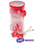 Peppermint Hard Candy Spoons: 20-Piece Jar - Candy Warehouse