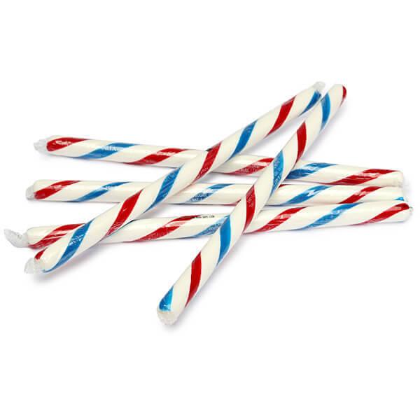 Peppermint Hard Candy Sticks: 100-Piece Box - Candy Warehouse